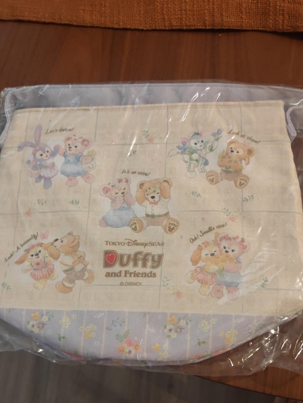 Linabell Hong Kong Disney Limited Plush Keychain & Tokyo Disney Mini Tote Set - Picture 7 of 7